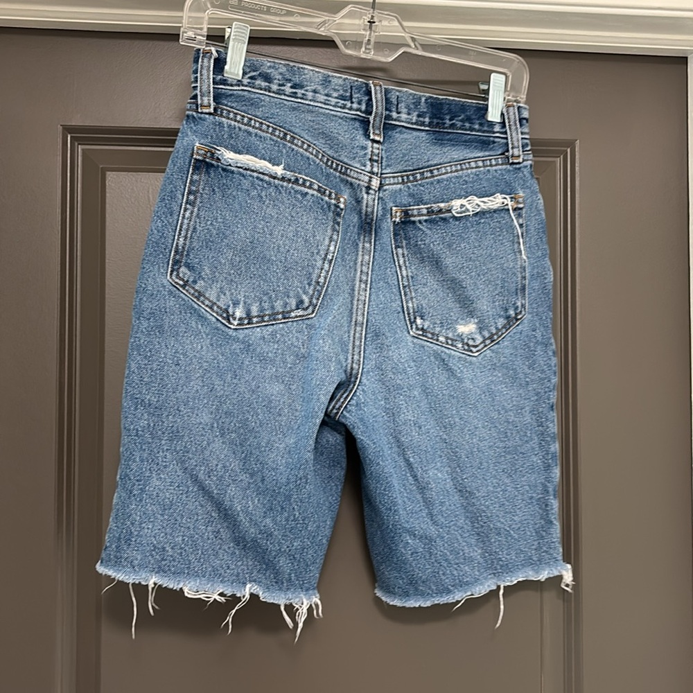 Abercrombie & Fitch high rise Bermuda shorts 26/2 - Picture 3 of 4
